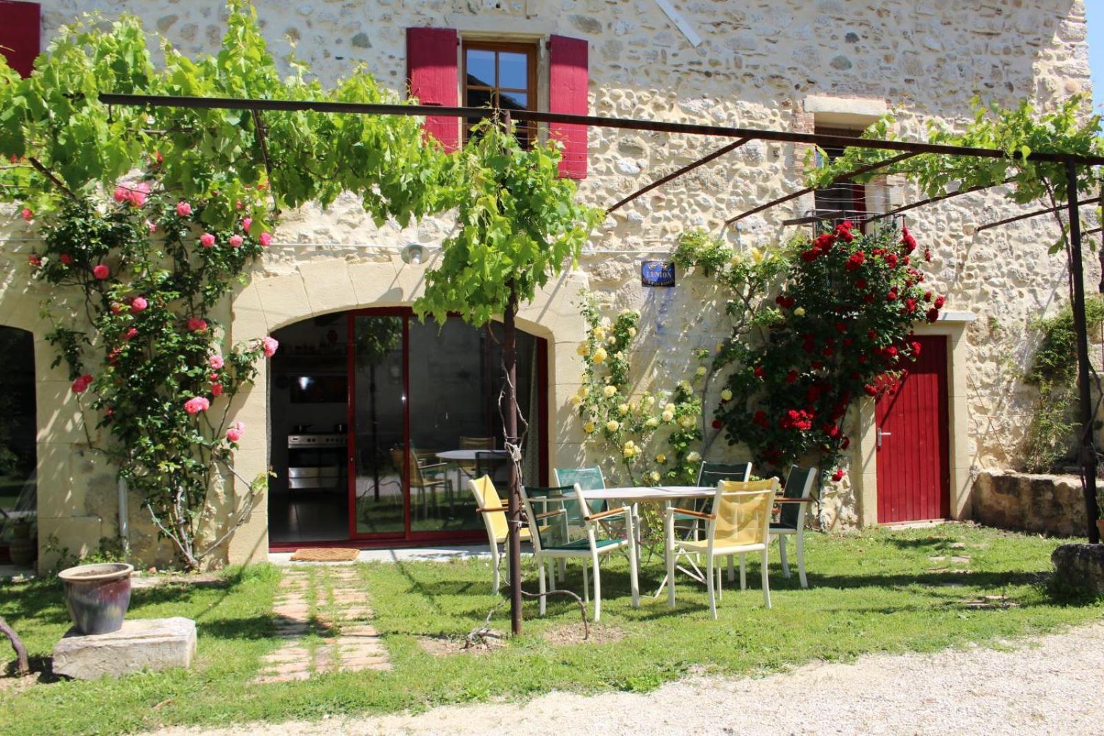 Vila Chez Germaine Les Granges-Gontardes Exteriér fotografie
